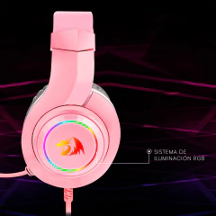 AURICULAR REDRAGON HYLAS H260 RGB - PINK en internet