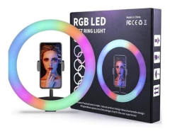 ARO DE LUZ RGB HX-MJ30 12" CON TRIPODE 2MTS - TECNOPLAY
