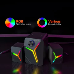 PARLANTES MEETION RGB BT 5.0 MT-SP2111 en internet