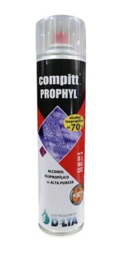 ALCOHOL ISOPROPILICO EN AEROSOL DELTA 70% 290G