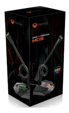 MICROFONO GAMER RGB MEETION MC15 - comprar online