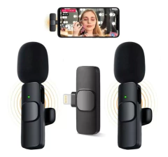 MICROFONO CORBATERO LIGHTNING 2 EN 1 K9-IPH - comprar online