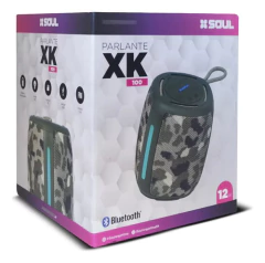 PARLANTE BT SOUL 12W XK100 - TECNOPLAY