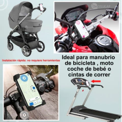SOPORTE PARA BICICLETA/MOTO ROTACION 360° SOUL - tienda online