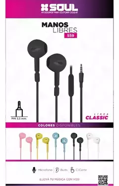 AURICULAR SOUL S59 - comprar online