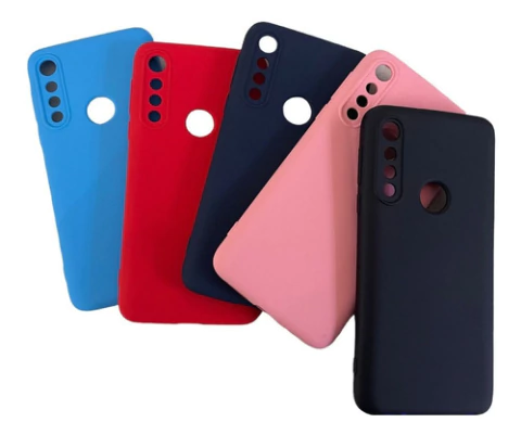 FUNDA SILICONA MOTOROLA G8 PLUS
