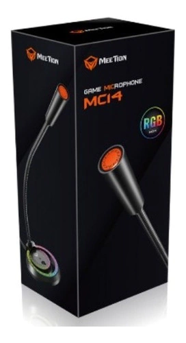 MICROFONO GAMING RGB MEETION MC14