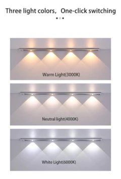 LUZ LED INTELIGENTE C/SENSOR DE MOVIMIENTO