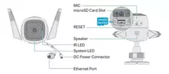 CAMARA DE SEGURIDAD EXTERIOR TP-LINK TAPO C310 FULL HD - tienda online