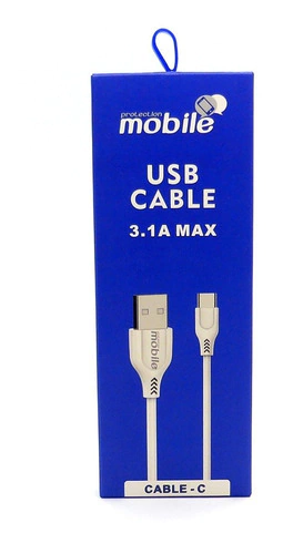 CABLE MOBILE TIPO C 3.1 A MAX PM-USB-002 - comprar online