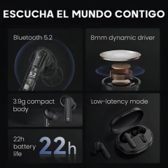 AURICULARES HAYLOU GT7 NEO BT 5.3 NEGRO en internet
