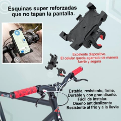 SOPORTE PARA BICICLETA/MOTO ROTACION 360° SOUL - TECNOPLAY
