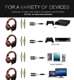 AURICULAR MEETION MULTIPLATAFORMA HP010 PC/PS4