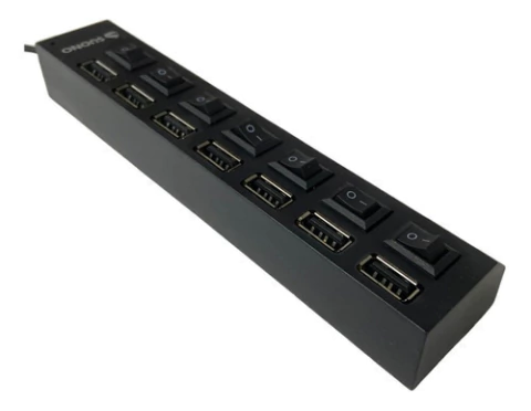 HUB CON INTERRUPTOR SUONO/ KOLKE 7 PUERTOS 2.0
