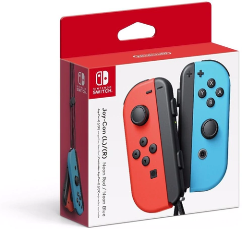 JOYCON NEON ROJO Y AZUL
