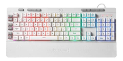 TECLADO GAMER REDRAGON SHIVA BLANCO K512W RGB