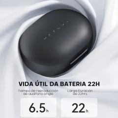 AURICULARES HAYLOU GT7 NEO BT 5.3 NEGRO - tienda online