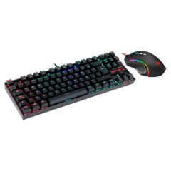 KIT REDRAGON K552RGB-BA KUMARA Y MOUSE GRIFFIN - tienda online