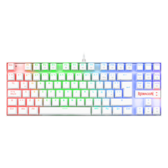 TECLADO MECANICO REDRAGON KUMARA WHITE K552W-RGB