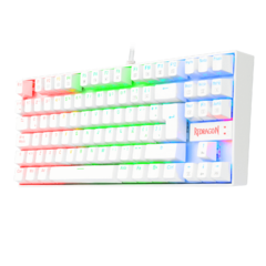 TECLADO MECANICO REDRAGON KUMARA WHITE K552W-RGB - comprar online