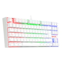 TECLADO MECANICO REDRAGON KUMARA WHITE K552W-RGB en internet