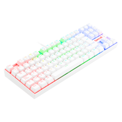 Imagen de TECLADO MECANICO REDRAGON KUMARA WHITE K552W-RGB