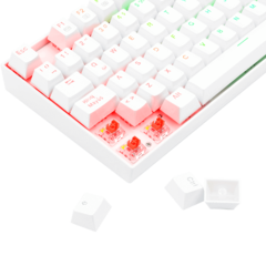 TECLADO MECANICO REDRAGON KUMARA WHITE K552W-RGB