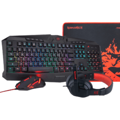 COMBO REDRAGON S101-BA 4 en 1 - RGB