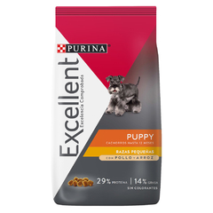 Alimento Excellent Puppy Small Breed de pollo y arroz para Perros Cachorros Pequeños - comprar online