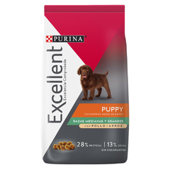 Alimento Excellent Puppy Medium and Large Breed de pollo y arroz para Perros Medianos y Grandes - comprar online