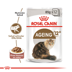 Pouch Royal Canin Fhn Ageing+12 para Gatos x 85g en internet