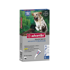 PIPETA ADVANTIX MAS 25 KG - comprar online
