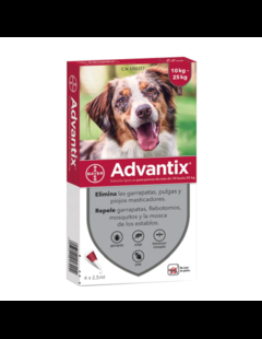 PIPETA ADVANTIX 10 A 25 KG - comprar online