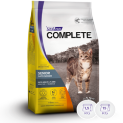 Alimento Vitalcan Complete Senior para Gatos