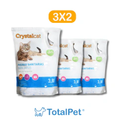 PROMO 3x2 Piedras Sanitarias CrystalCat Silicas