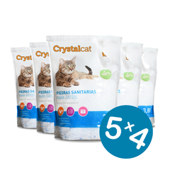 PROMO 5x4 Piedras Sanitarias CrystalCat Silica en internet
