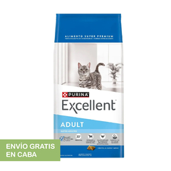 Alimento Excellent Gato Adulto Pollo y Arroz 15Kg