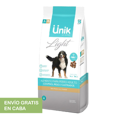 Alimento Unik Adulto Mordida Mediana y Grande Control de Peso para Perros Con Exceso de Peso