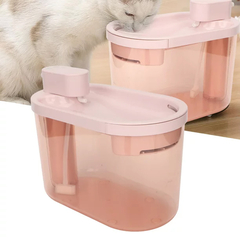 BEBEDERO FUENTE TRANSPARENTE - Rosa - comprar online