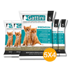 PROMO 5x4 Piedras Sanitarias Gattini x 4kg