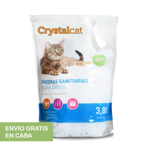 Piedras Sanitarias CrystalCat Silica