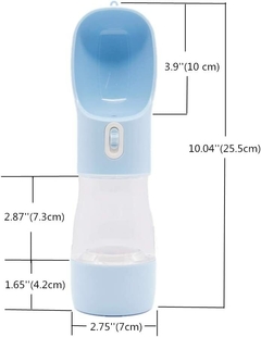 PET WATER CUP - BOTELLA PARA AGUA Y ALIMENTO 2 EN 1 - TotalPet