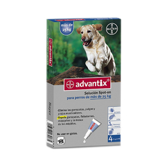 PIPETA ADVANTIX MAS 25 KG