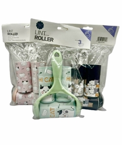 RODILLO SACAPELUSA CON DISEÑO + 2 REPUESTOS - comprar online