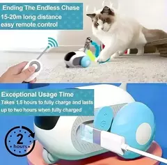 JUGUETE RATON INTELIGENTE PARA GATOS WHEEL-E