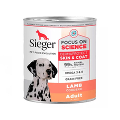 Alimento Lata Sieger Derma WET Cordero x 340 gr. EO