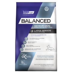 Alimento Vitalcan Balanced Perro Senior Raza Grande - comprar online
