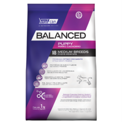 Alimento Vitalcan Balanced Perro Cachorro Raza Mediana