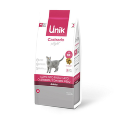 Alimento Unik Gato Castrado / Control de Peso en internet