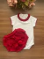 Conjunto Fru Fru Vermelho